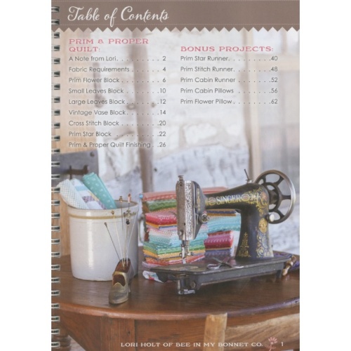 Prim and Proper Pattern Book - Lori Holt