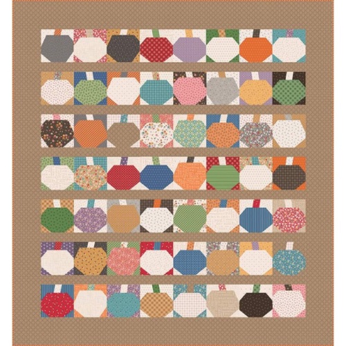 Lori Holt Iron-On Pumpkin Quilt Paper 10in - 42 Sheets