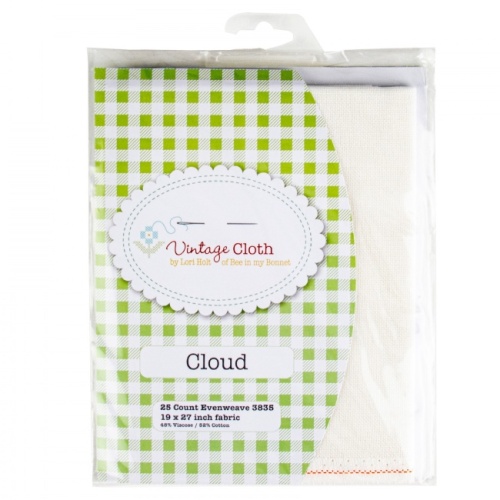 Lugana Vintage Cloth Cloud - 25ct 18in x 27in