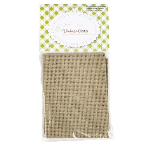 Lori Holt Vintage Cloth 10-Count Tula Burlap - 17in x 17in