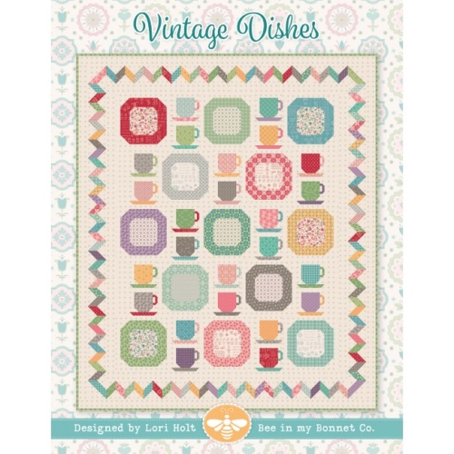 Vintage Dishes Quilt Pattern  - Lori Holt