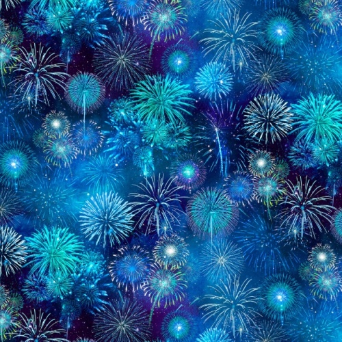 Michael Miller Magical Fireworks Fabric