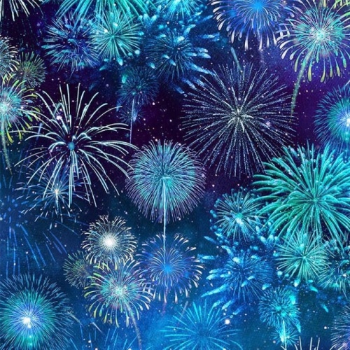 Michael Miller Magical Fireworks Fabric