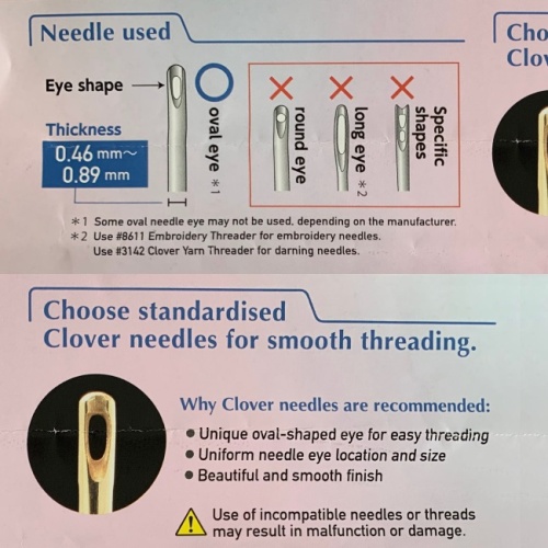 Quick Desk Needle Threader - Clover