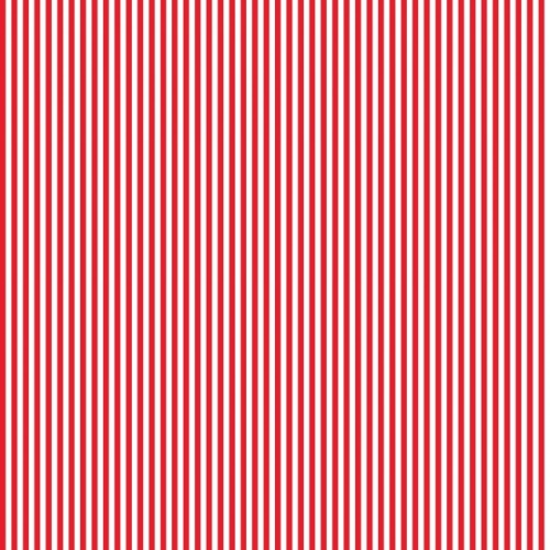 1/8 Inch Stripe - Red & White - Riley Blake