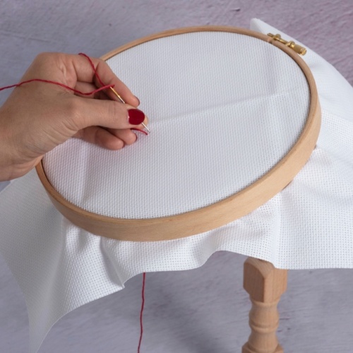 Seat Frame with Embroidery Hoop - 20cm - Milward