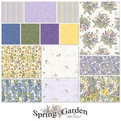 Spring Garden - 2.5in Strips - 40pcs