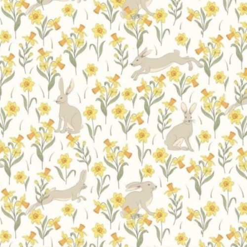 Spring Hare - Fat Quarters x 5 - Craft Cotton Co