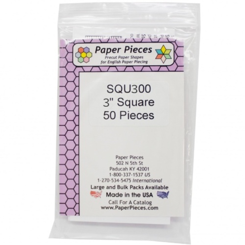 3'' Square Paper Pieces - 50 pack