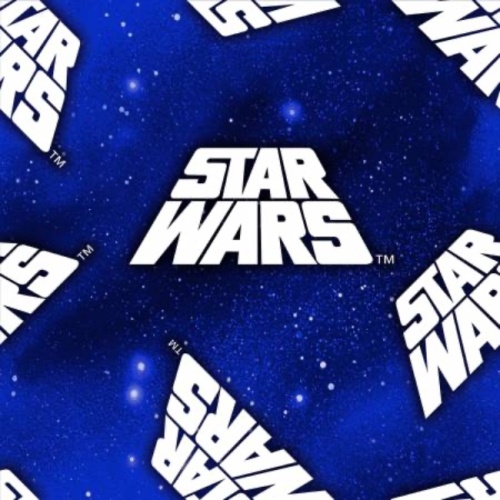 FLEECE - Star Wars  - Blue Retro Logo