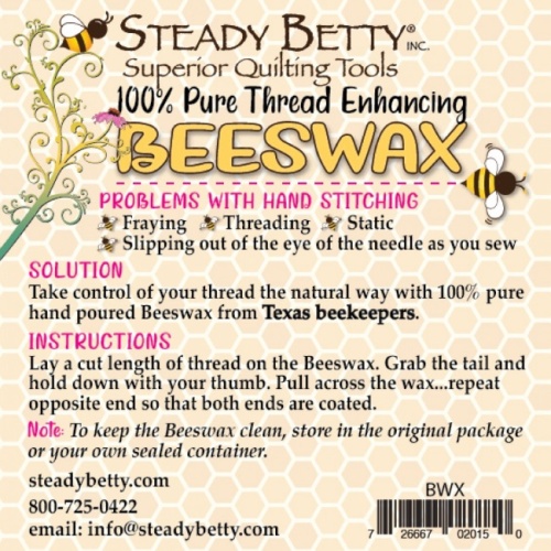 Steady Betty 100% pure Beeswax