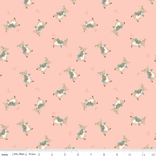 Coral Toss - The Tale Of Peter Rabbit Fabric