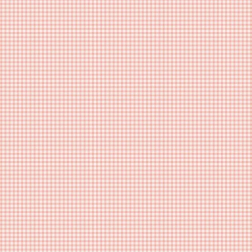 Gingham Coral - The Tale Of Peter Rabbit Fabric