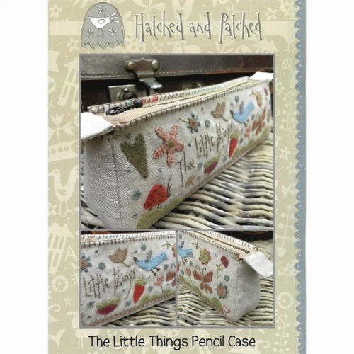 The Little Things Pencil Case Pattern - Hatched and Patched