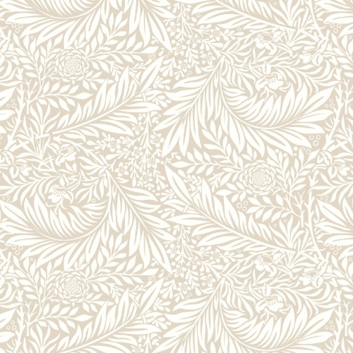 Natural Larkspur - William Morris - Extra Wide Backing Fabric